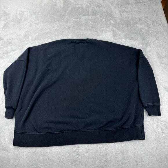 AllSaints Black 1/4 Zip Artillery Sweatshirt Women’s Size XS/S - Picture 4 of 12